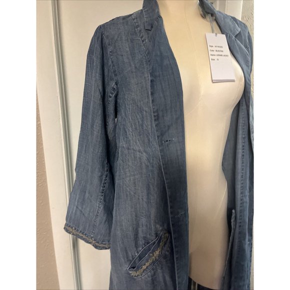 old money jacket denim by kyla seo - Picture 4 of 16